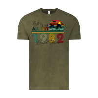 Vintage Olive Best Wife Since August 1982 Limited Edition Vintage Tee - Bettercallsaul