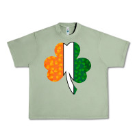 Oil Green Shamrock Boobs St Patrick's Day design Urban Heavy Tee - Bettercallsaul
