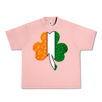 Salmon Shamrock Boobs St Patrick's Day design Urban Heavy Tee - Bettercallsaul