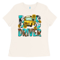 Bone bus driver Ladies Tee - NancyCooperArtShop