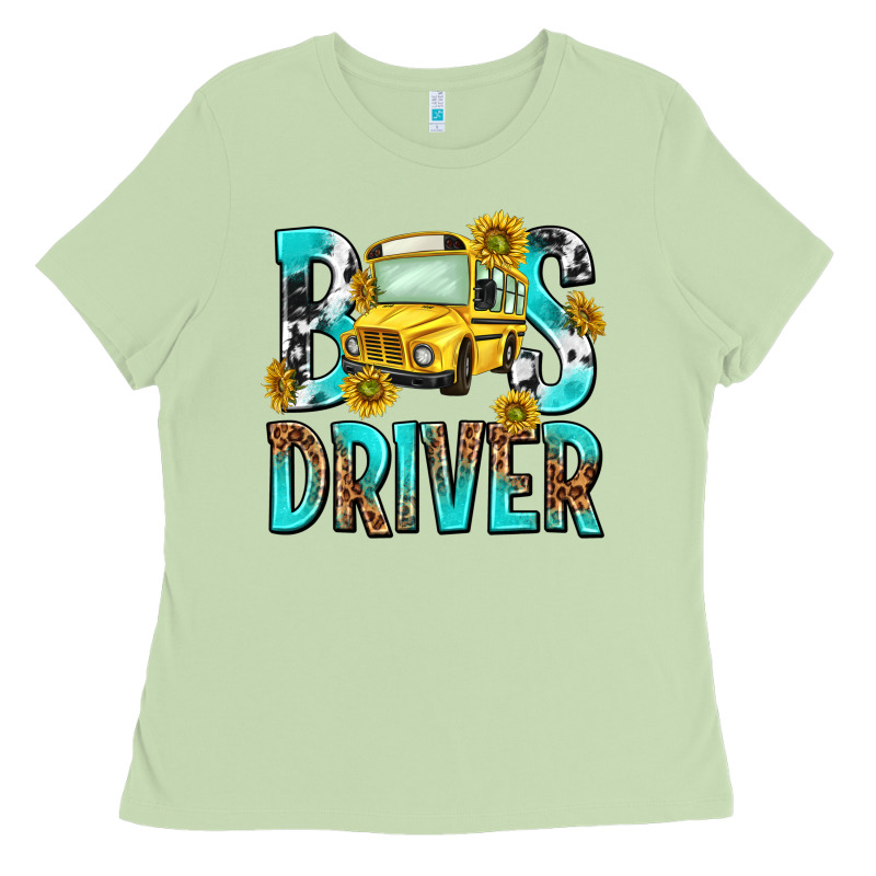 Bus Driver Ladies Tee by NancyCooperArtShop | Teevron