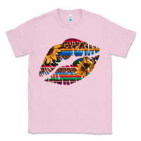 Bubblegum Pink Aztec Sunflower Lips Classic Tee - Bettercallsaul
