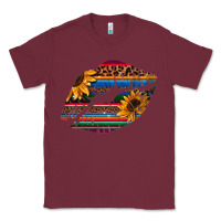 Burgundy Aztec Sunflower Lips Classic Tee - Bettercallsaul