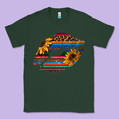 Aztec Sunflower Lips Classic Tee Designed By Bettercallsaul