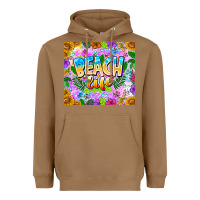 Toasted Coconut Beach Life Heavyweight Hoodie - CowhideDigitalArt
