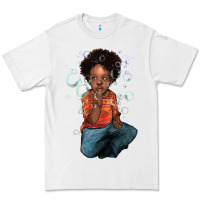 White afro black boy Premium Tee - NancyCooperArtShop