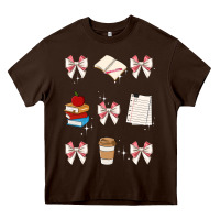 Chocolate Brown teacher Heavy Core Tee - JahusDesignShop