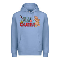 Colony Blue nail queen bbs Premium Hoodie - BundleAndBundleShop