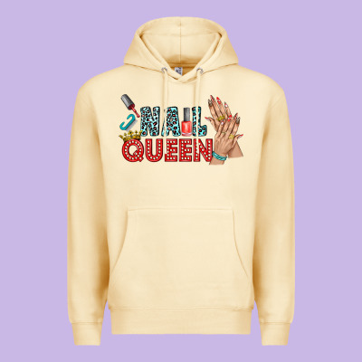 Nail Queen Bbs Premium Hoodie Designed By Bundleandbundleshop