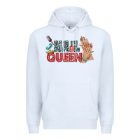 White nail queen bbs Premium Hoodie - BundleAndBundleShop