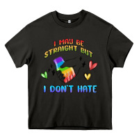 Asphalt i may be straight pride day Heavy Core Tee - MaliasSmallBusiness