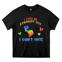 Black i may be straight pride day Heavy Core Tee - MaliasSmallBusiness
