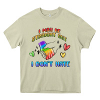 Mossy i may be straight pride day Heavy Core Tee - MaliasSmallBusiness