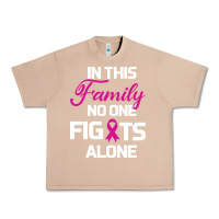 Burro In This Family No One Fights Alone Cancer Survivor Urban Heavy Tee - Bettercallsaul