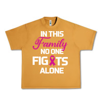 Peanut Butter In This Family No One Fights Alone Cancer Survivor Urban Heavy Tee - Bettercallsaul