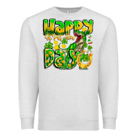 Oatmeal Heather Happy St Patricks Rex Day Premium Sweatshirt - CowhideDigitalArt