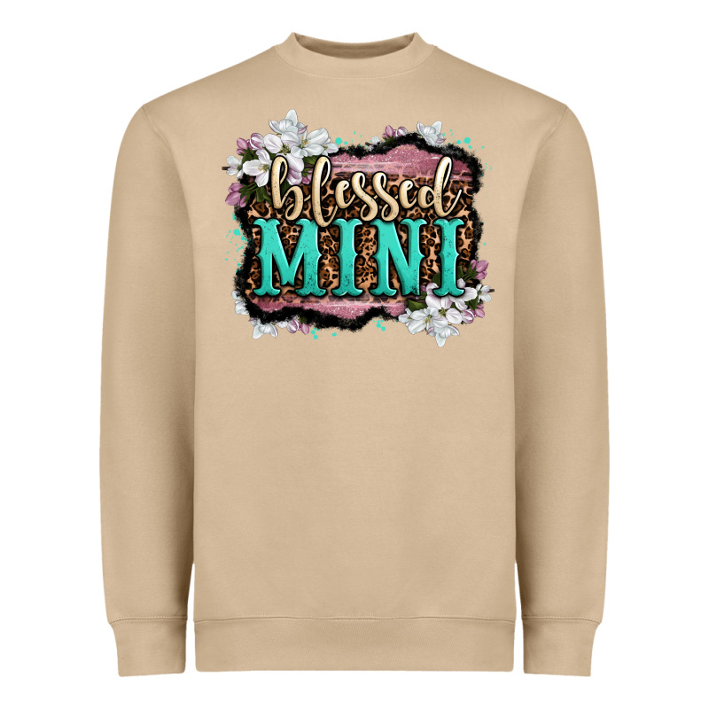 Blessed Mini Heavyweight Sweatshirt by OliviaCreatesArt | Teevron