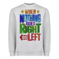 Motivational Direction Quote Heavyweight Sweatshirt | Teevron