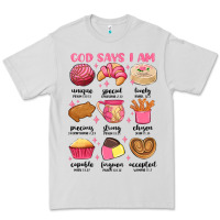Dove Grey god says i am mexican pan dulce Premium Tee - MaliasSmallBusiness