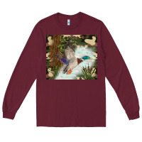 Burgundy duck hunting Long Sleeve Tee - TumblerDesignByShophia
