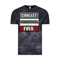 Cloud Black coolest veterinarian ever Vintage Tee - Bettercallsaul