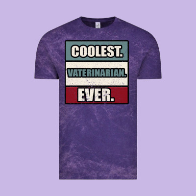 Coolest Veterinarian Ever Vintage Tee Designed By Bettercallsaul