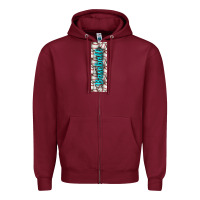 Burgundy softball and baseball pen wraps Zipper Hoodie - BundleAndBundleShop