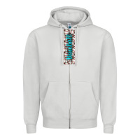 Dove Grey softball and baseball pen wraps Zipper Hoodie - BundleAndBundleShop