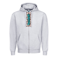 Heather Grey softball and baseball pen wraps Zipper Hoodie - BundleAndBundleShop