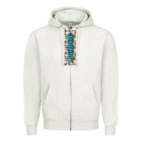Oatmeal Heather softball and baseball pen wraps Zipper Hoodie - BundleAndBundleShop