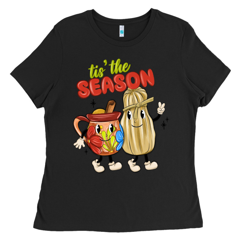 Tis' The Season Mexican Food Ladies Tee by MaliasSmallBusiness | Teevron