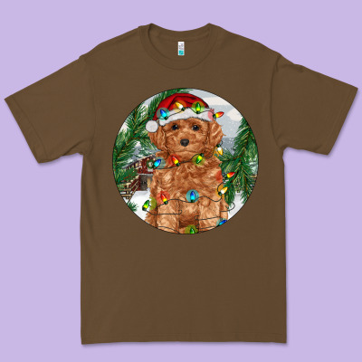 Toy Poodle And Farm Premium Tee Designed By Ranaportraitstore