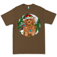 Cacao Toy Poodle And Farm Premium Tee - RanaPortraitStore