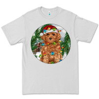Dove Grey Toy Poodle And Farm Premium Tee - RanaPortraitStore