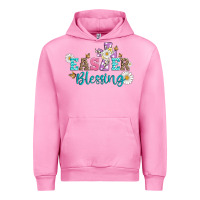 Fuchsia Pink easter blessing with  cross Urban Hoodie - Artiststas