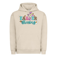 Pigment French Oak easter blessing with  cross Urban Hoodie - Artiststas