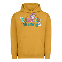 Pigment Peanut Butter easter blessing with  cross Urban Hoodie - Artiststas