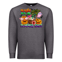 Charcoal Heather With God All Things Are Possible Summer Premium Sweatshirt - CowhideDigitalArt
