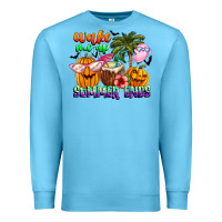 Ocean Blue With God All Things Are Possible Summer Premium Sweatshirt - CowhideDigitalArt