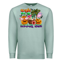 Seafoam With God All Things Are Possible Summer Premium Sweatshirt - CowhideDigitalArt