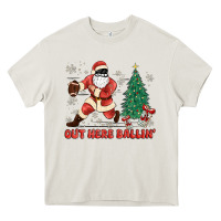 Cream out here ballin' Heavy Core Tee - MaliasSmallBusiness