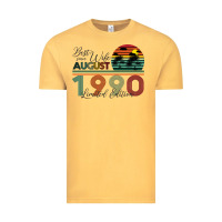 Vintage Mustard Best Wife Since August 1990 Limited Edition Vintage Tee - Bettercallsaul