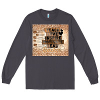 Smoke black teacher Long Sleeve Tee - TumblerDesignByShophia