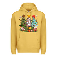 Antique Gold baseball trees bbs Premium Hoodie - BundleAndBundleShop