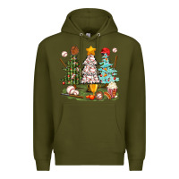 Army Green baseball trees bbs Premium Hoodie - BundleAndBundleShop