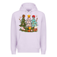 Lilac baseball trees bbs Premium Hoodie - BundleAndBundleShop