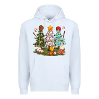 White baseball trees bbs Premium Hoodie - BundleAndBundleShop