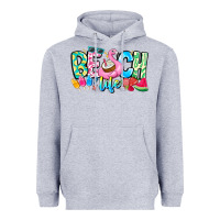 Heather Grey Besch Life Heavyweight Hoodie - CowhideDigitalArt
