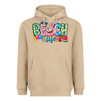 Mushroom Besch Life Heavyweight Hoodie - CowhideDigitalArt