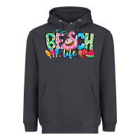 Smoke Besch Life Heavyweight Hoodie - CowhideDigitalArt